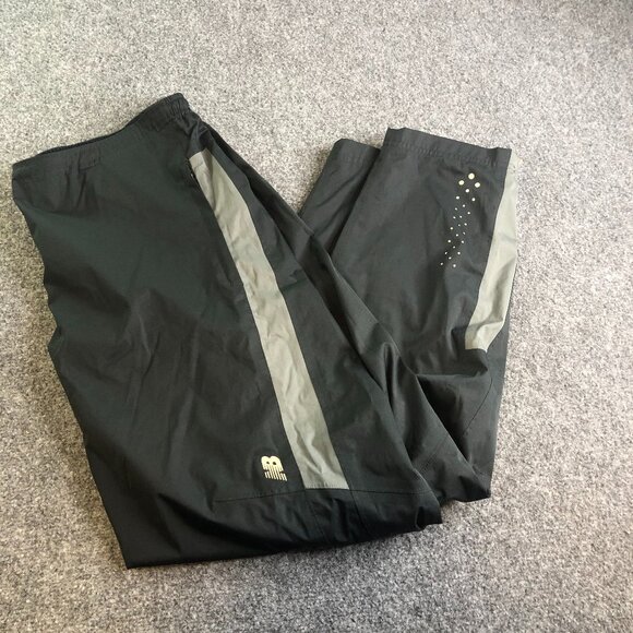 New Balance Other - New Balance Jogger Mens M Black Athletic Reflective Windbreaker Running Zip